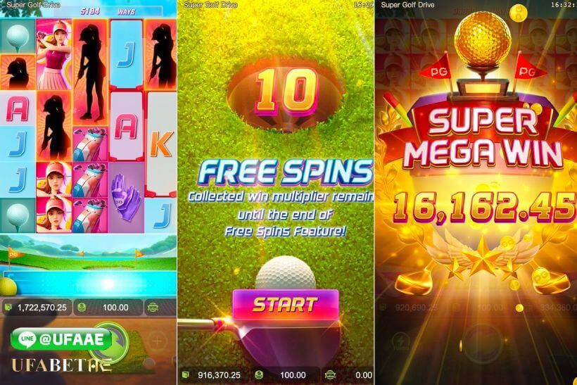 เว็บสล็อต PG ฟีเจอร์และโบนัสในเกม Super Golf Drive