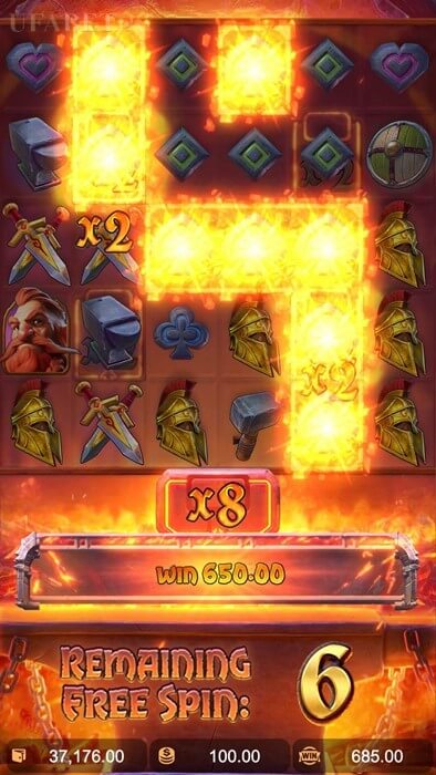 สล็อตออนไลน์ รีวิวสล็อต Forge of Wealth ฟรีสปิน