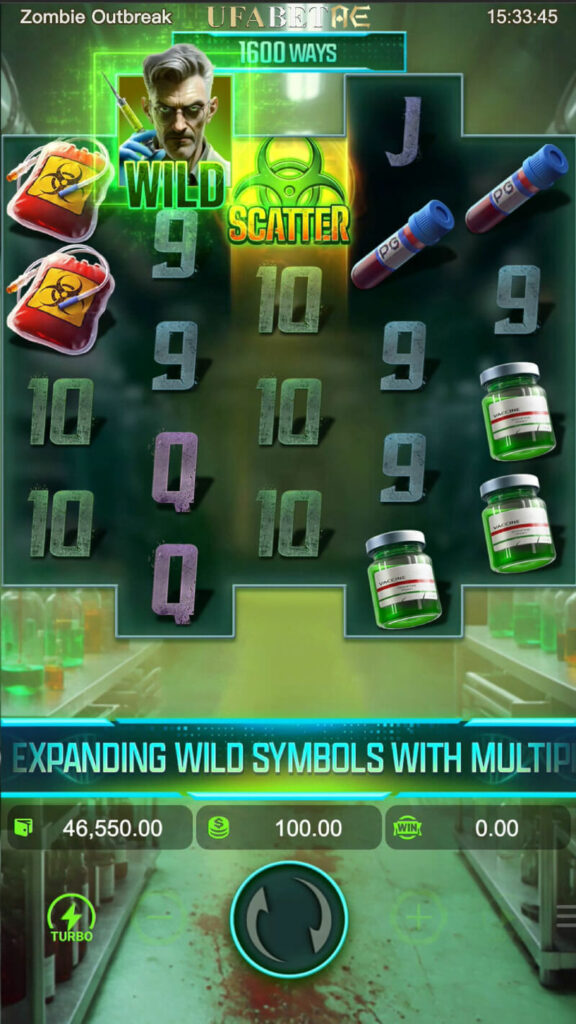 รีวิวสล็อต Zombie Outbreak เกมสล็อตเล่นฟรี ฟีเจอร์ไวลด์ขยาย