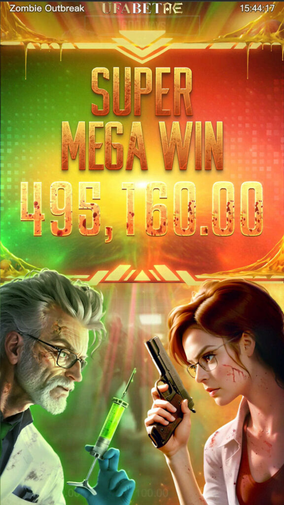 รีวิวสล็อต Zombie Outbreak สล็อต PG เว็บตรง รางวัล Super Mega Win