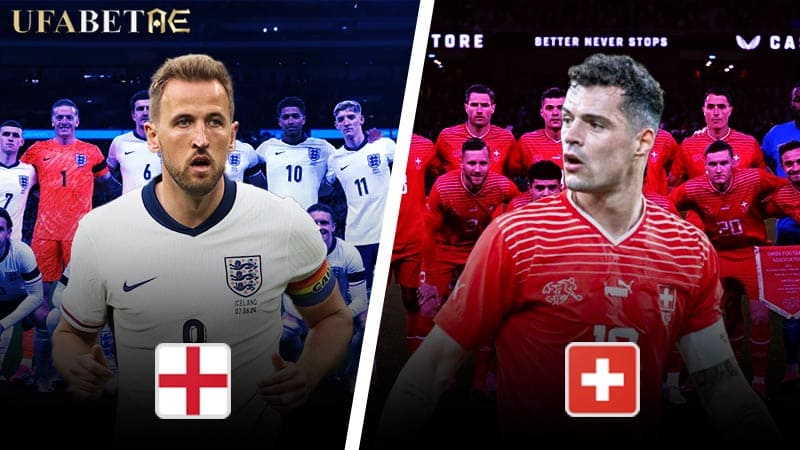 อังกฤษ VS สวิตเซอร์แลนด์ ยูโร 2024