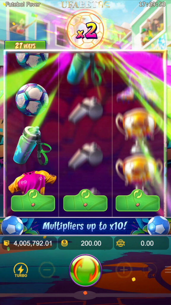 รีวิวสล็อต Futebol Fever สล็อตเว็บใหม่ ฟีเจอร์ตัวคูณ