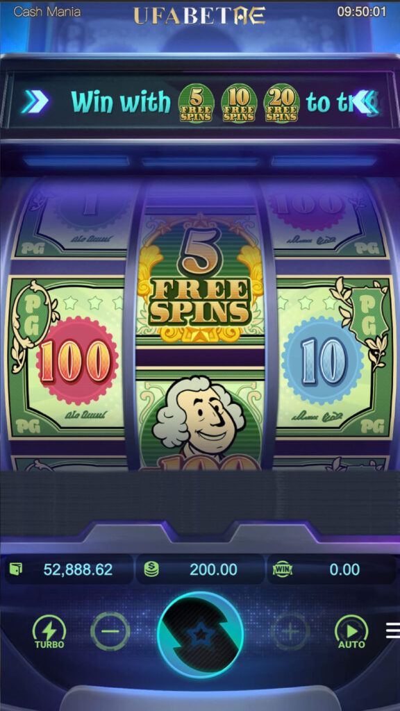 รีวิวสล็อต Cash Mania คาสิโนออนไลน์ได้เงินจริง เกมหลัก