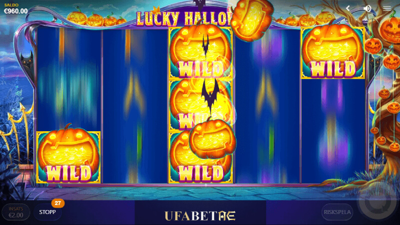 รีวิวสล็อต Lucky Halloween ทดลองเล่นสล็อตใหม่ ฟีเจอร์ไวลด์