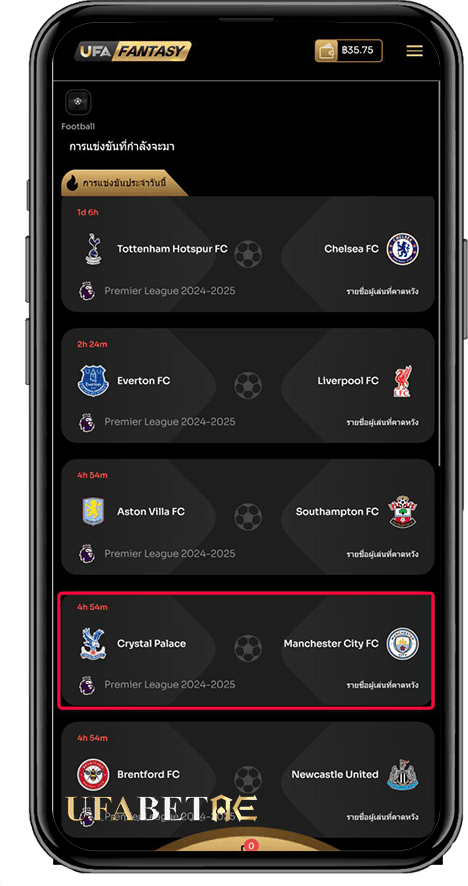 เลือกวางเดิมพัน