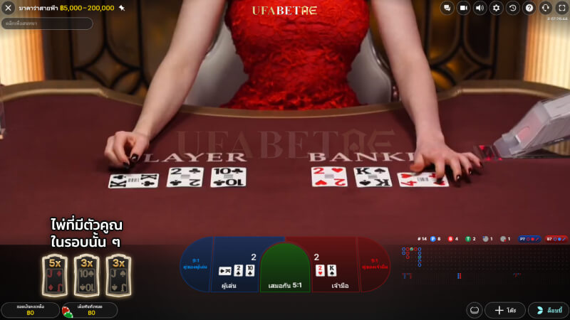 วิธีเล่นบาคาร่าสายฟ้า ไพ่ตัวคูณ บาคาร่าสายฟ้า