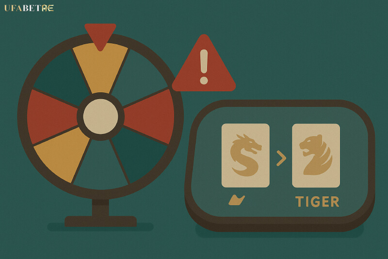 เกมต้องเลี่ยงในคาสิโนที่ใช้ดวงล้วน Dragon Tiger คาสิโนออนไลน์