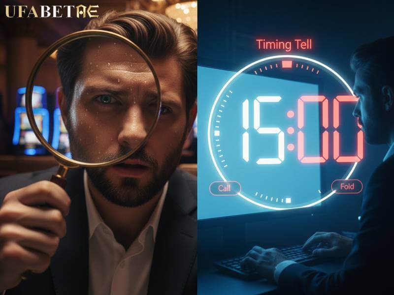 การอ่าน Body Language ในโป๊กเกอร์จริง เทียบกับ Timing Tell เมื่อ เล่นโป๊กเกอร์ออนไลน์ เว็บยูฟ่า