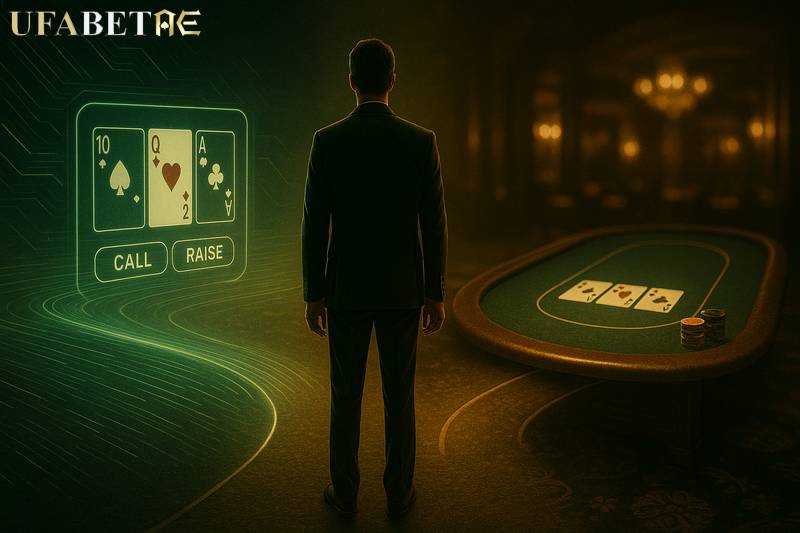 มือใหม่ ไพ่โป๊กเกอร์ออนไลน์ การตัดสินใจ Call Raise และสภาพแวดล้อมคาสิโนจริง